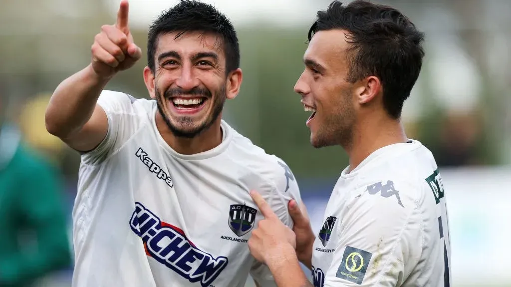 Emiliano Tade en Nueva Zelanda. (Getty)