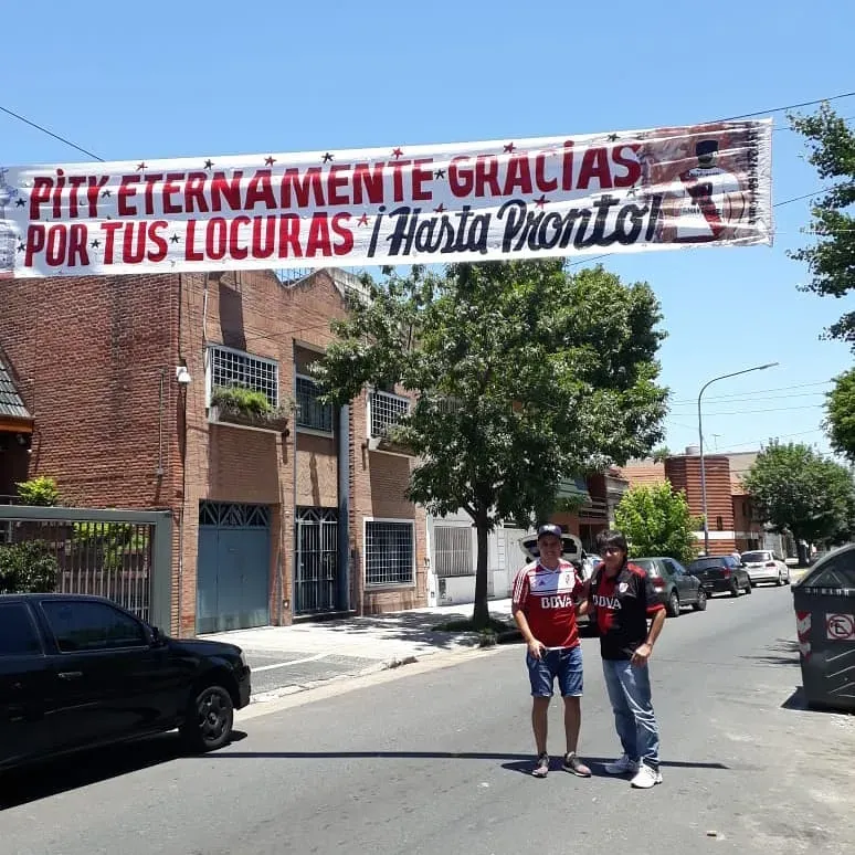 El pasacalles que Daniel le dedicó al Pity Martínez tras su gol a Boca en la final de la Copa Libertadores 2018 que River ganó en Madrid.