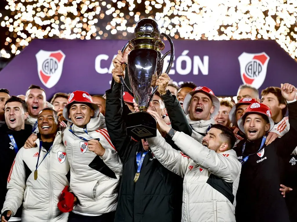 River es el último campeón de la Liga Profesional. (Foto: Getty).