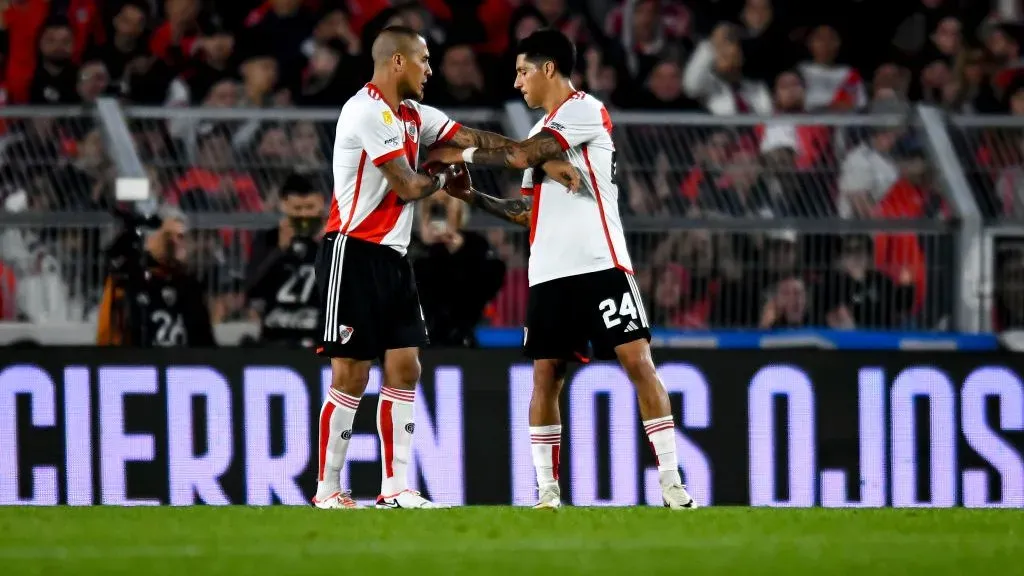 Maidana jugó su último partido en el Monumental ante Huracán. (Getty)