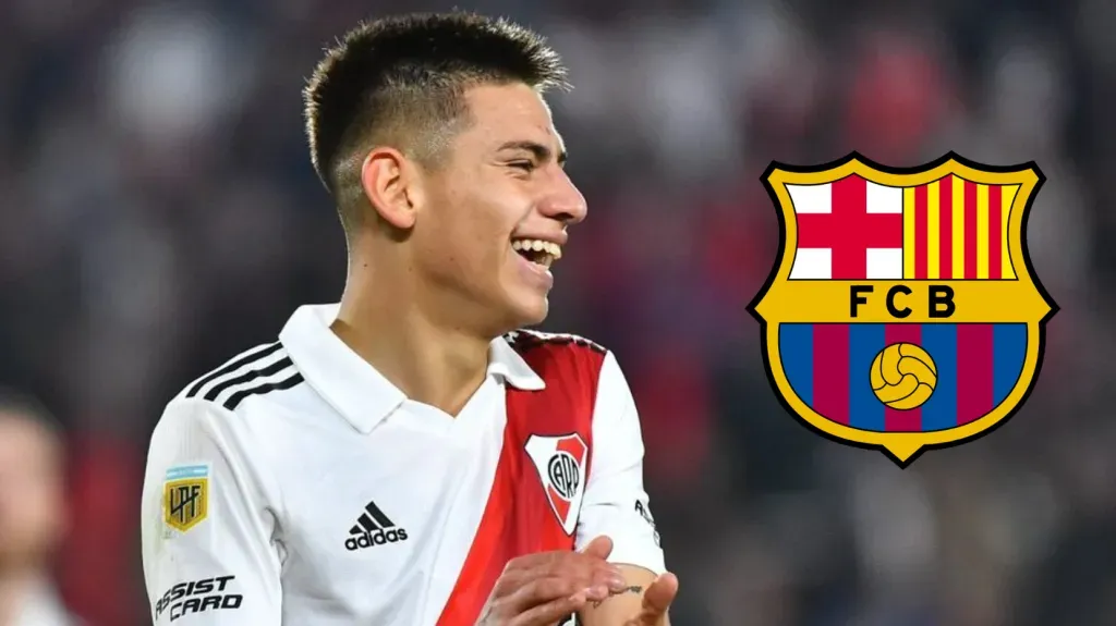 El Diablito Echeverri es pretendido por Barcelona, pero las negociaciones no serán nada sencillas.