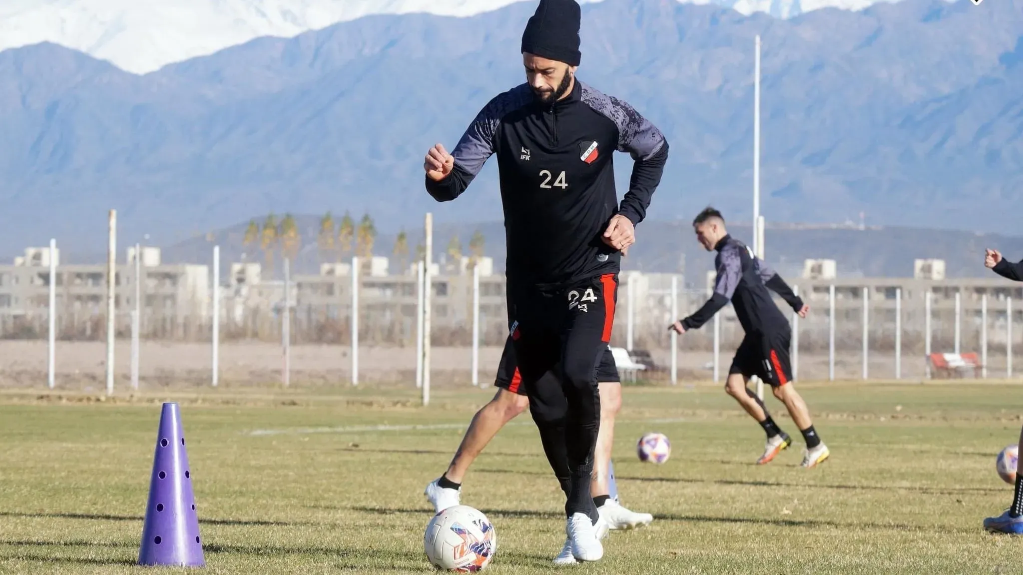 Larrondo durante su paso por Maipú. (Deportivo Maipú prensa)