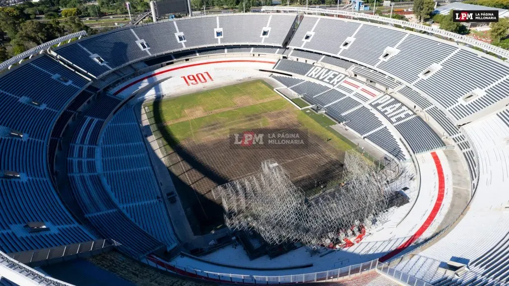 El Monumental tras los recitales.