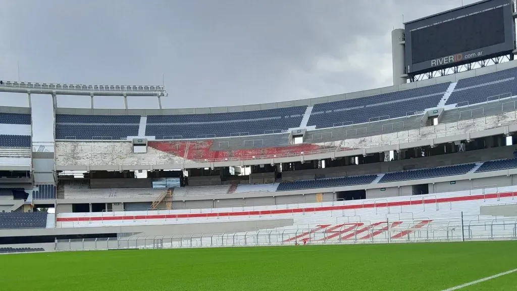 Se viene un Monumental renovado, con más butacas y nuevos palcos en la platea Sivori media.