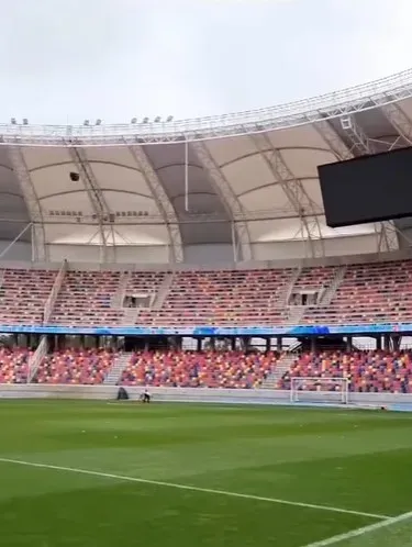 Trabajos contrarreloj en el Estadio Madre de Ciudades de Santiago del Estero