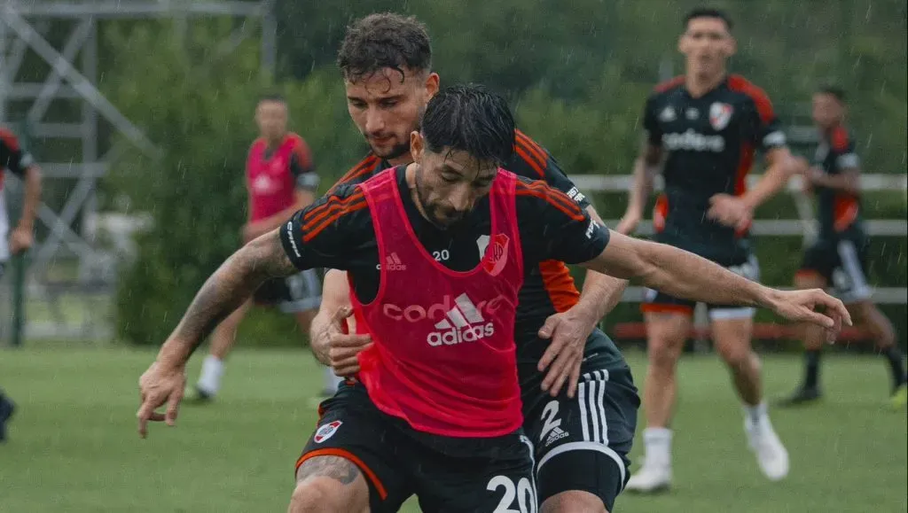 Milton Casco y Sebastián Boselli. (Foto: Prensa River).
