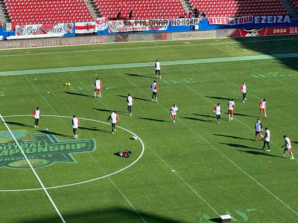River ya realiza la entrada en calor. (LPM)