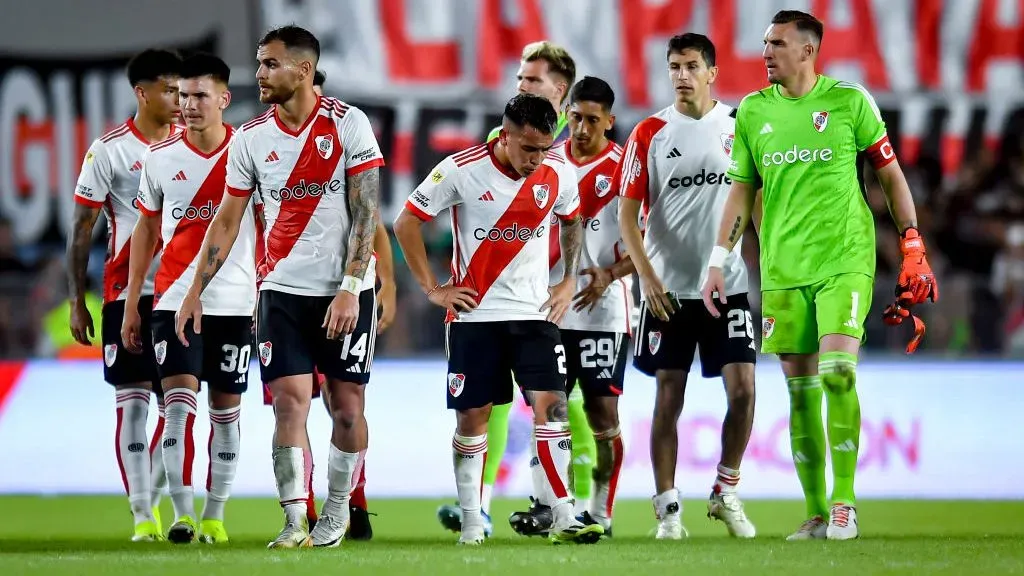 River igualó ante Argentinos Juniors. (Getty)