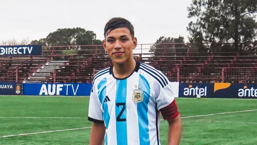 Ulises Giménez, uno de los talentos de River que se va a otro club (Foto: Prensa AFA)