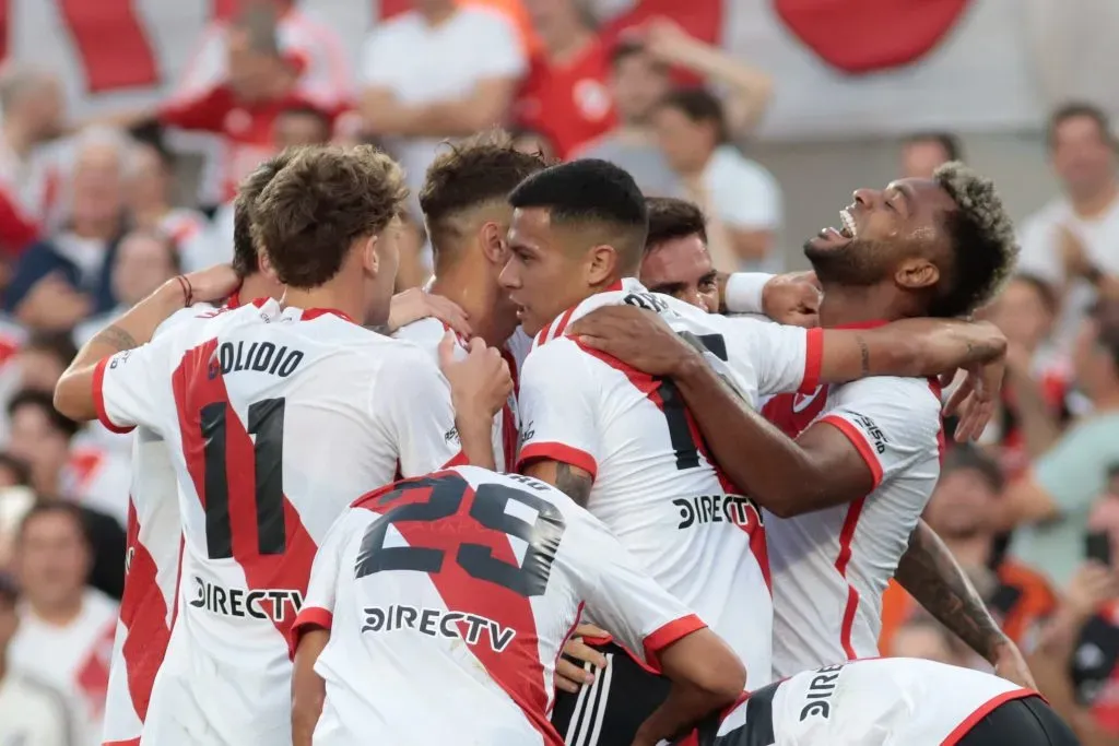 River fue una tromba y borró a Vélez de la cancha. (Foto: LPM / Diego Haliasz).