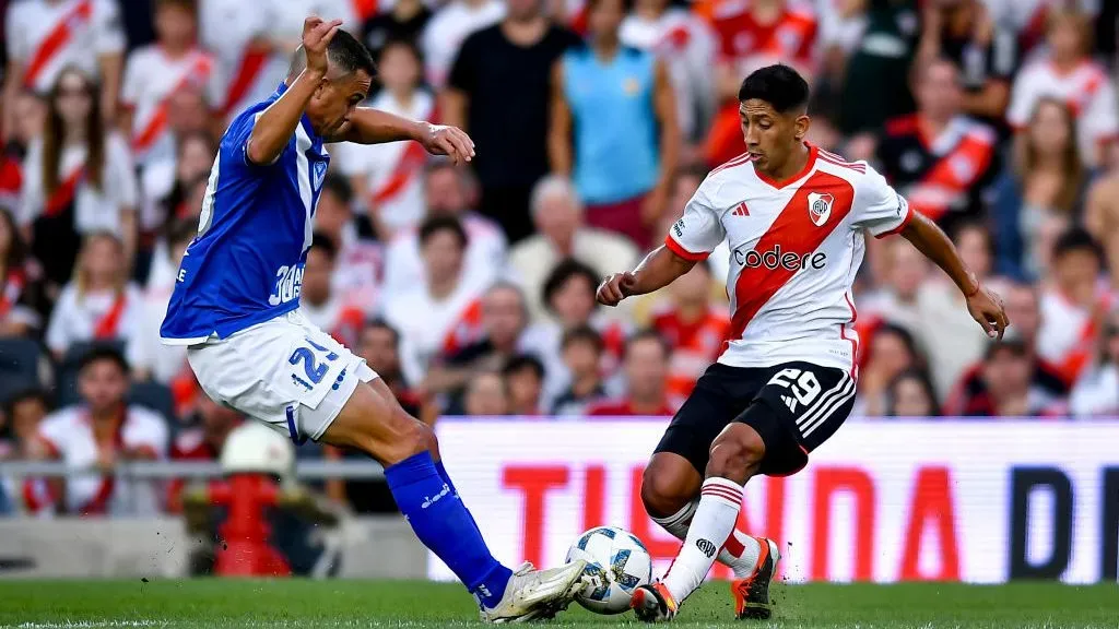Rodrigo Aliendro fue titular en los 5 partidos de River.