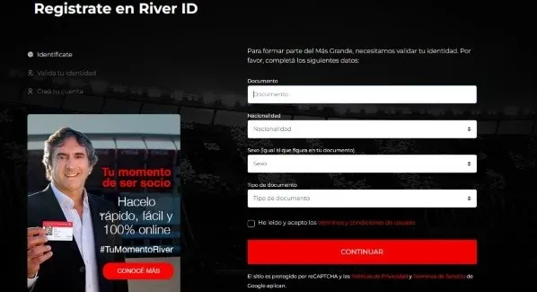 River ID. (Foto: River oficial).