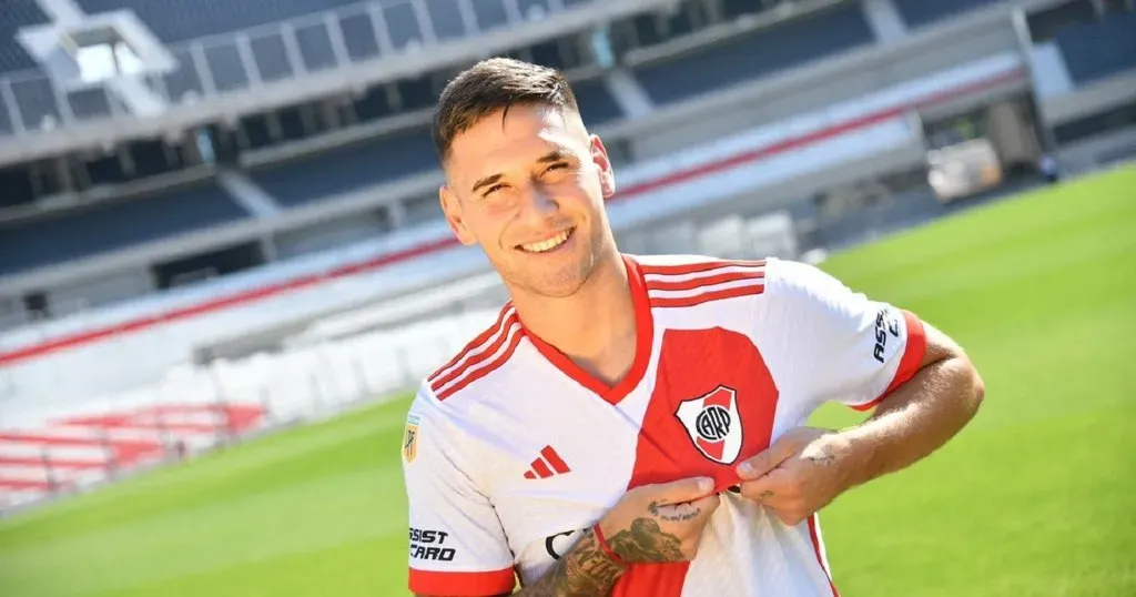 Rodrigo Villagra buscará estar en el Superclásico. (Prensa River)