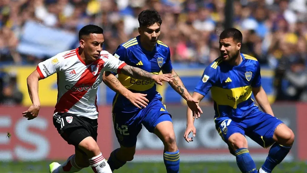 River se cruzará con Boca este domingo. Foto: Getty.