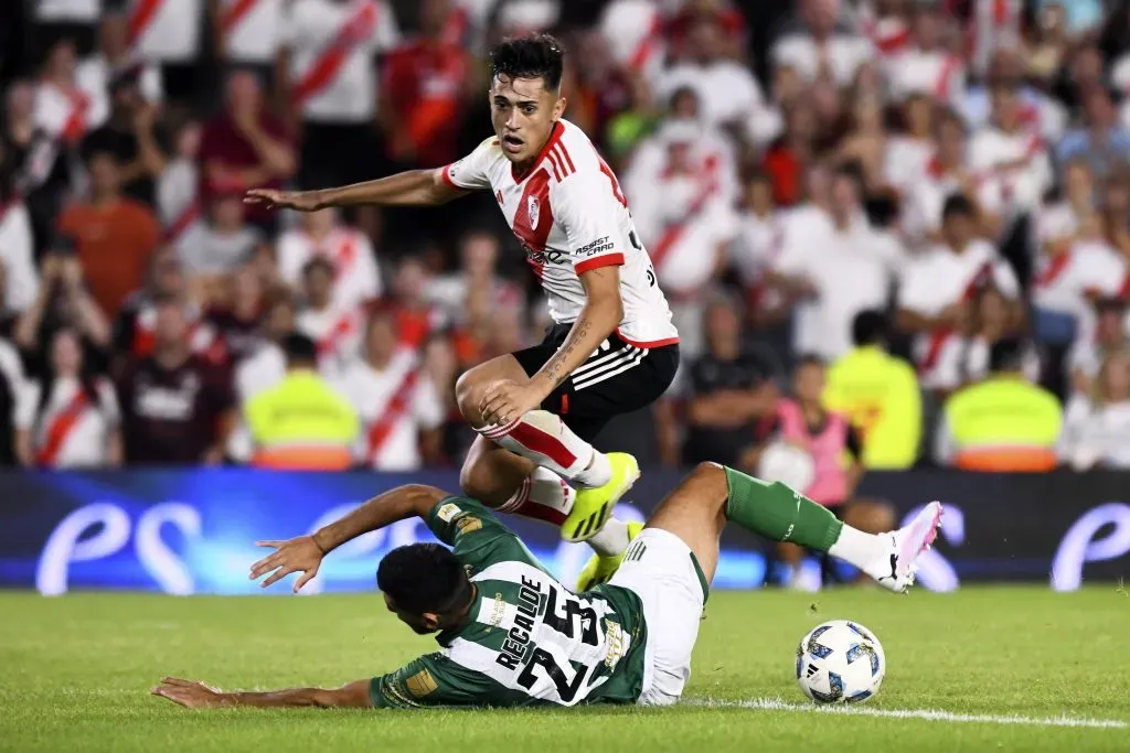 Solari busca su lugar en el Superclásico. (Getty)