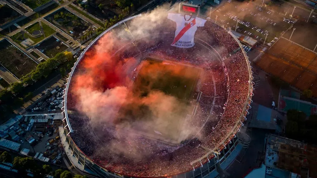 River tendrá un marco impresionante, una vez más.