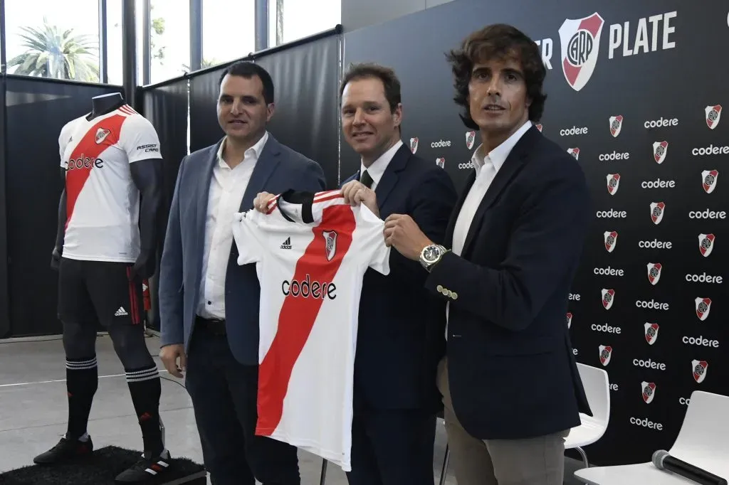 Codere es el sponsor principal de River desde 2022.