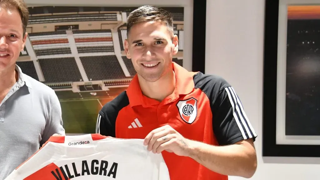 Villagra firmó contrato con River hasta el 31 de diciembre de 2027.
