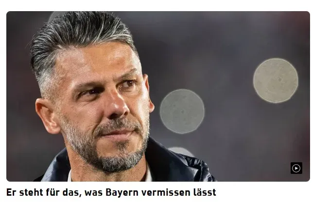 La portada del artículo de Sport1 que habla de Demichelis y el Bayern Munich.