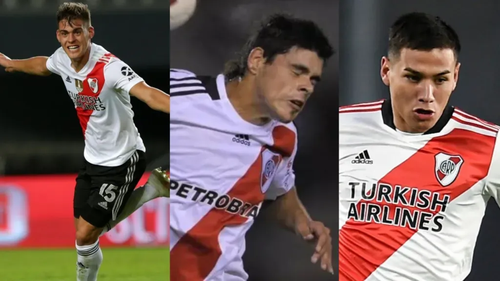 Federico Girotti, Gustavo Bou y Alex Vigo jugaron en River. (Foto: Archivo).