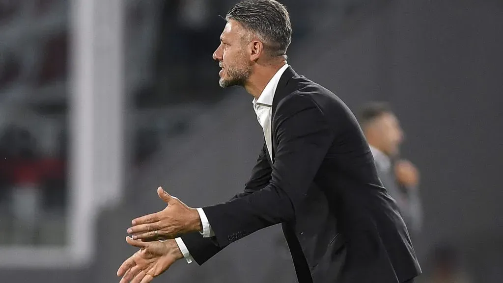 Demichelis explicó los cambios contra Talleres y el ingreso algo tarde de Echeverri.