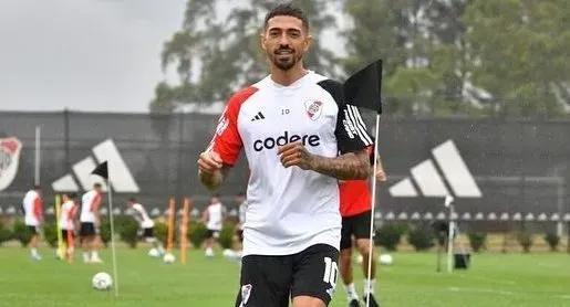 Lanzini se prepara para su regreso.