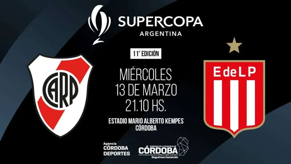 El flyer con el que el Gobierno de Córdoba oficializó la sede.