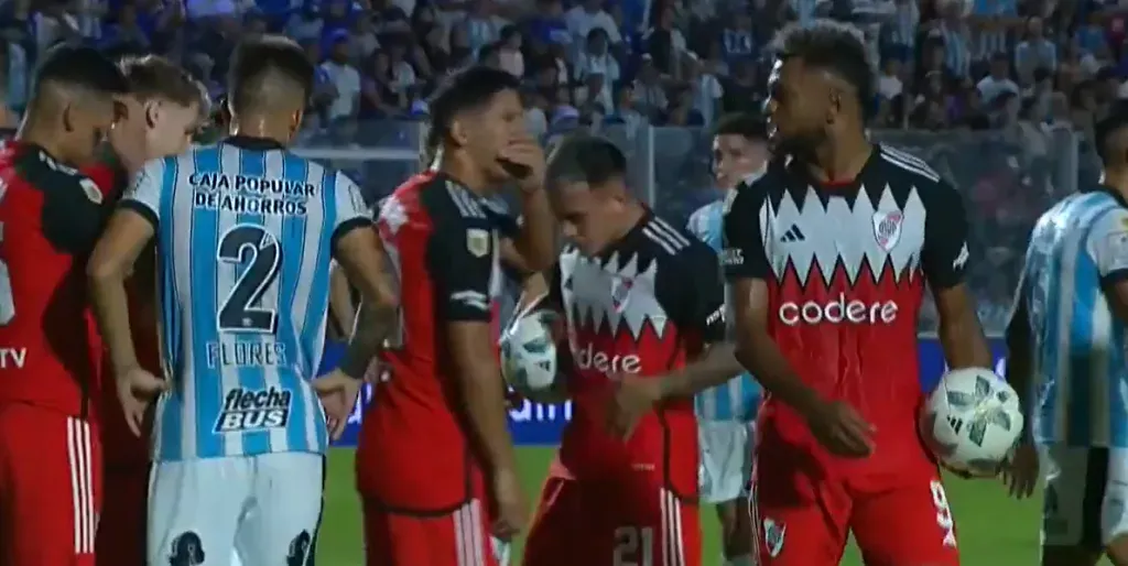 Borja recordó el incidente con Esequiel Barco. (Captura)