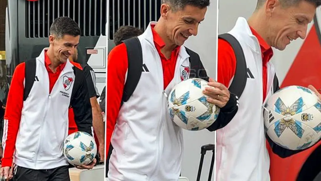 Así se retiraba Nacho Fernández con la pelota en las manos. (Foto: Sportscenter).