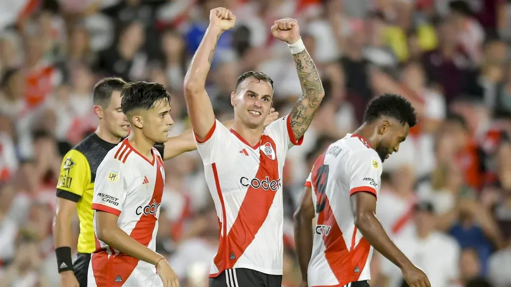 River mira a todos desde arriba en la tabla de posiciones. Foto: Getty.