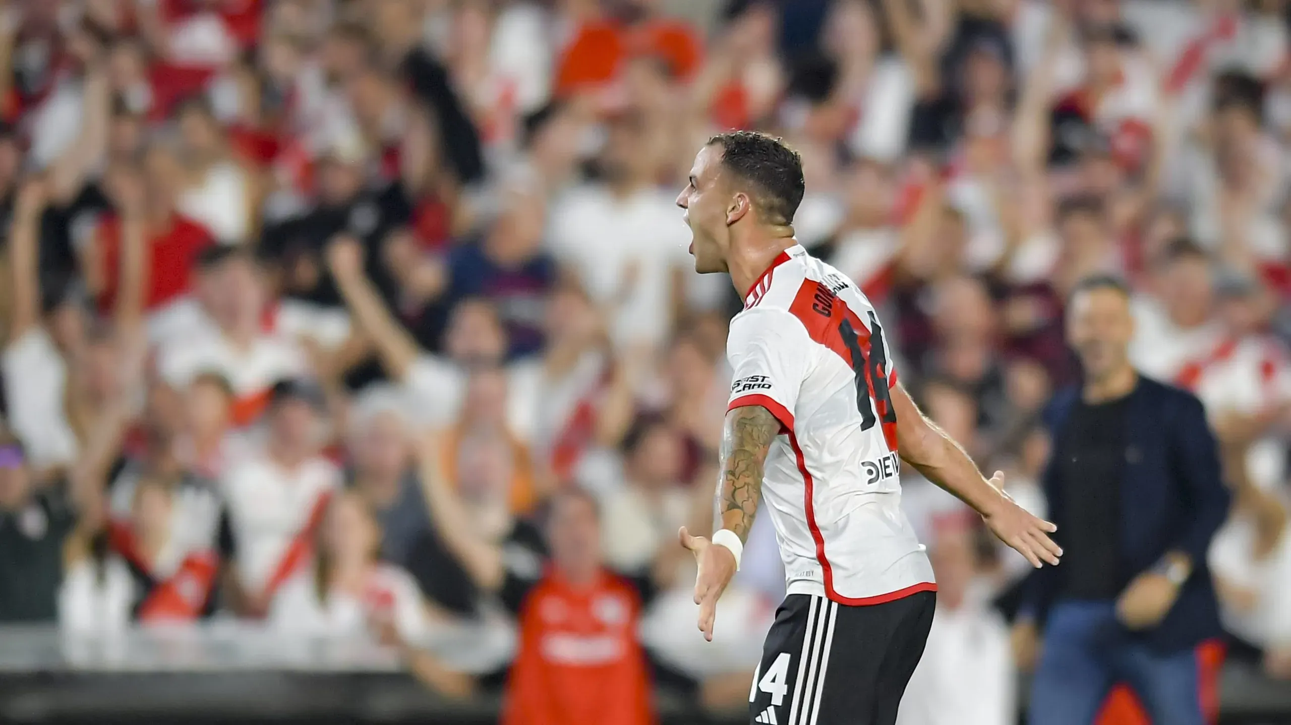 González Pírez volvió a convertir. (Getty)