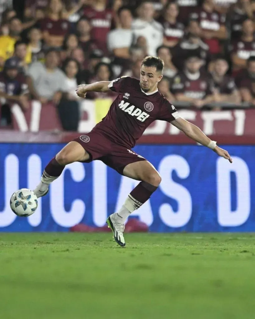 Felipe Peña Biafore es una de las figuras de Lanús.