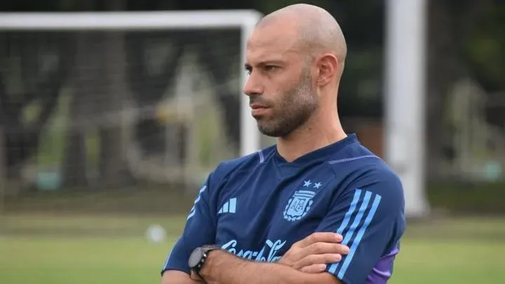Mascherano desconvocó a Brey. (Prensa AFA)