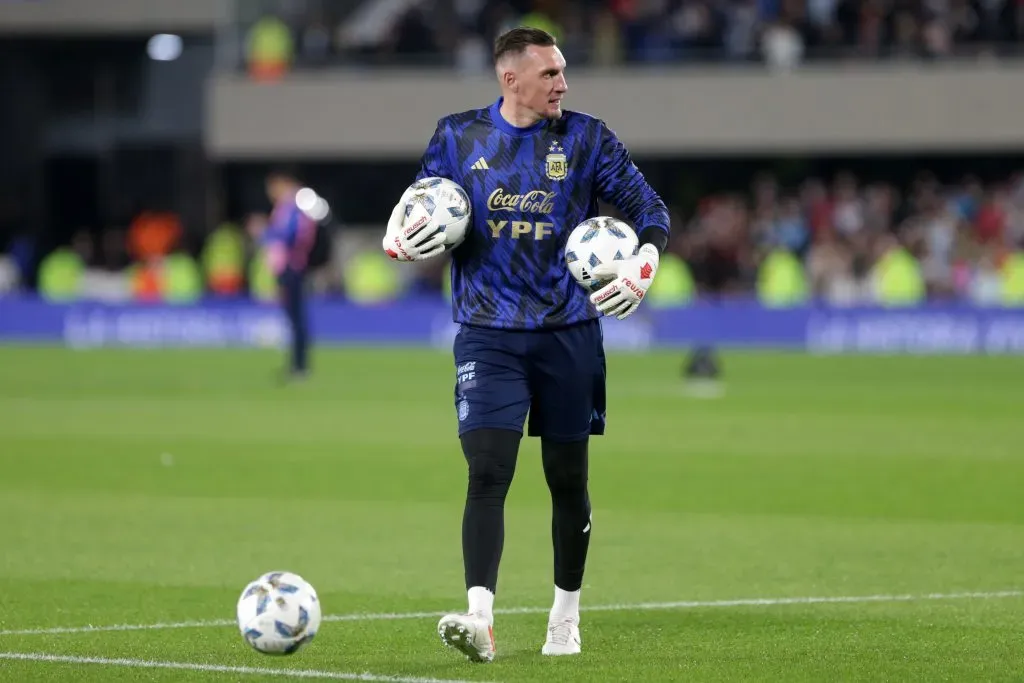 Franco Armani será el arquero suplente en la Copa América. (Getty)