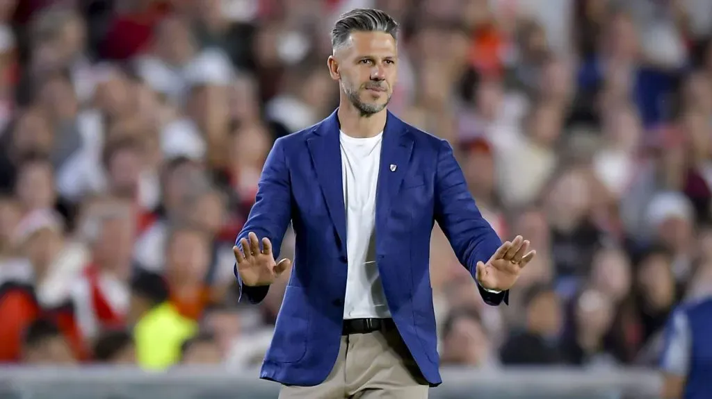 Demichelis planea que once poner ante Huracán. Foto: Getty.