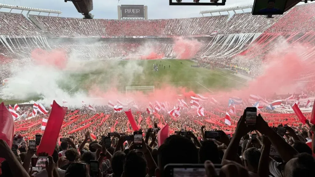 Se viene una nueva fiesta de los hinchas de River en el Monumental por la Copa Libertadores.