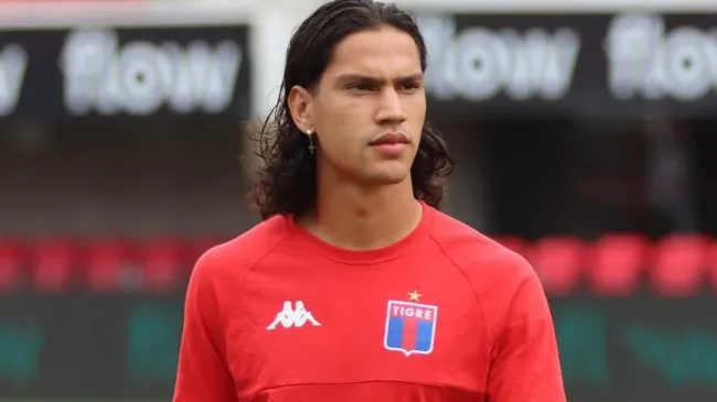 Flabián Londoño está a préstamo en Tigre hasta fin de año. (Foto: Prensa Tigre).