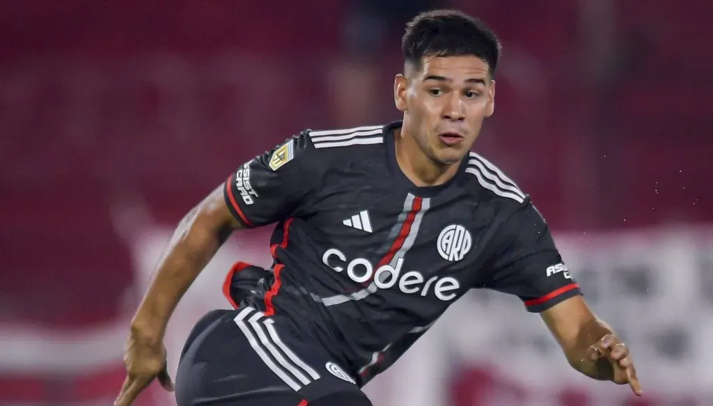 Zabala hizo su debut en River hace dos fechas ante Huracán.