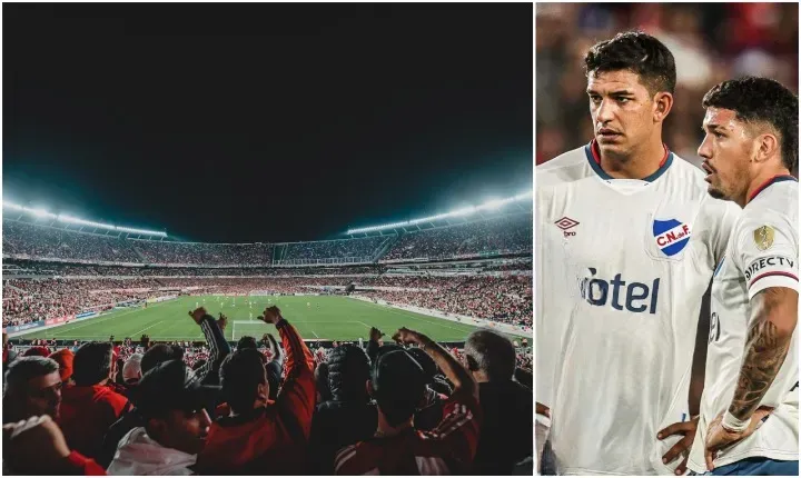 Diego Polenta dijo que el Monumental tiene un campo de juego espectacular