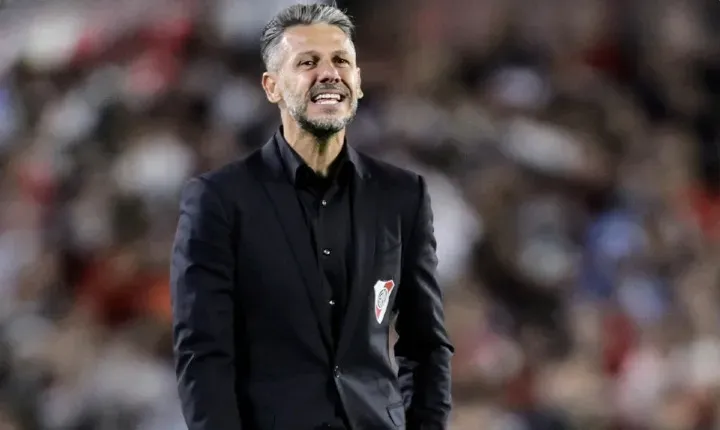 Demichelis se fue enojado de la conferencia de prensa.