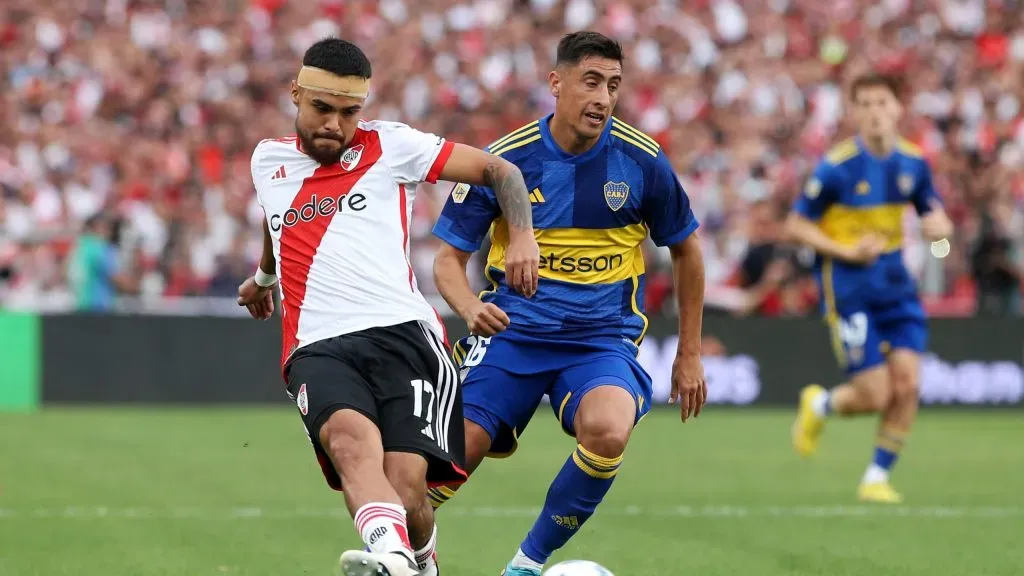 River se volverá a enfrentar a Boca. Foto: Getty.
