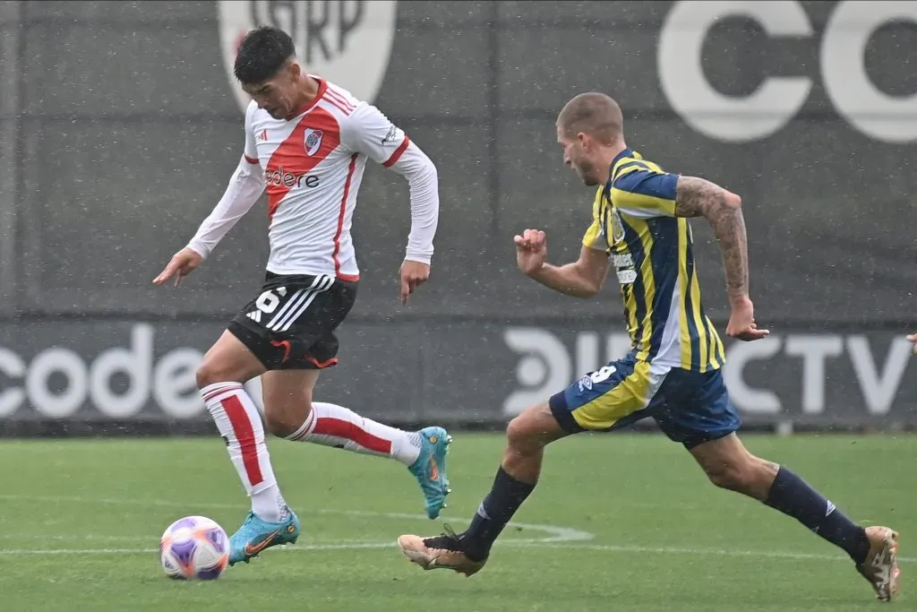 Lautaro Rivero en la Reserva. (Foto: Prensa River).