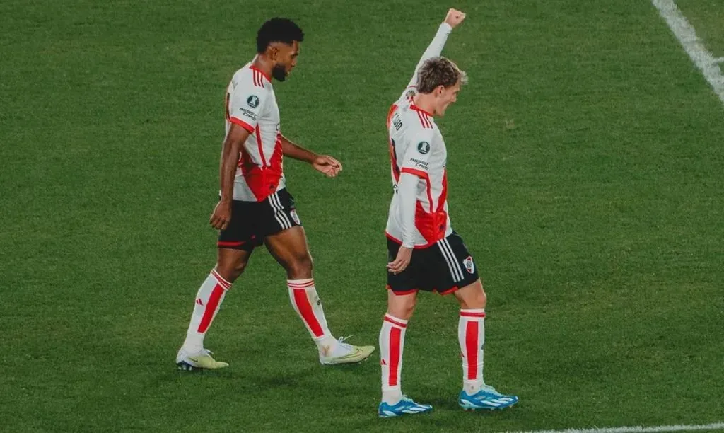 Miguel Ángel Borja y Facundo Colidio