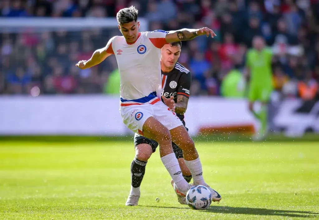 Leandro González Pirez mostró muy poca autocrítica después del partido ante Argentinos y generó malestar en los hinchas. Foto: Getty