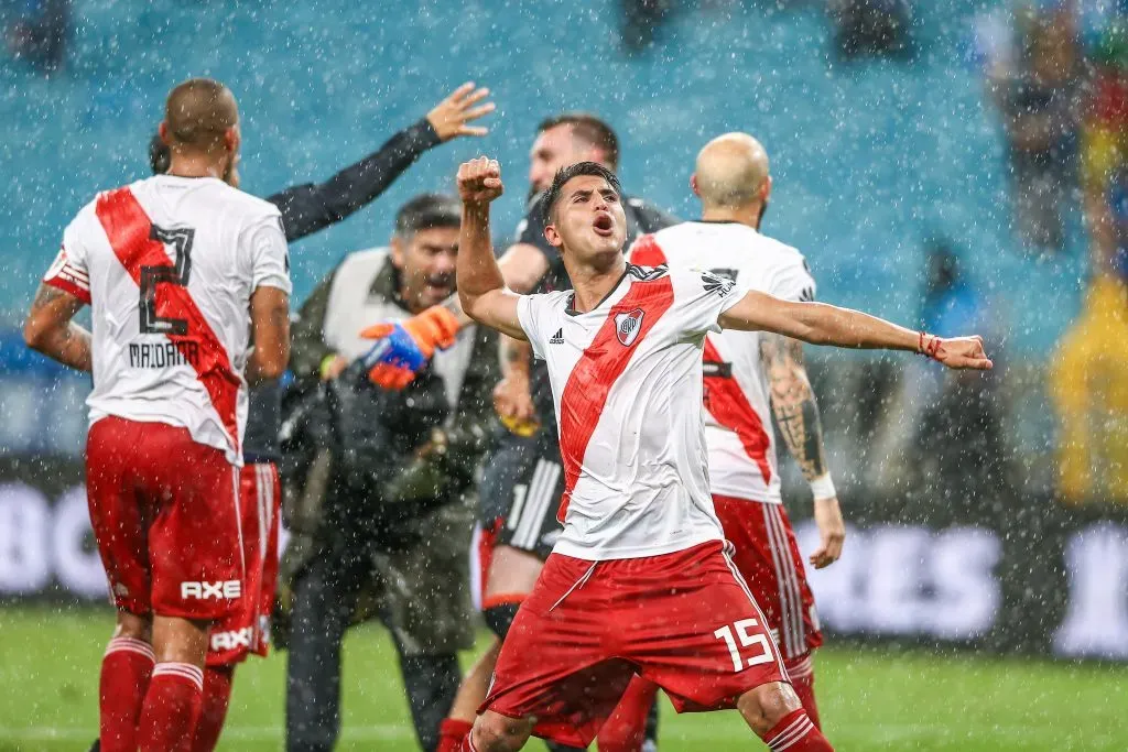 Palacios fue pieza vital en el River campeón de la Libertadores 2018.