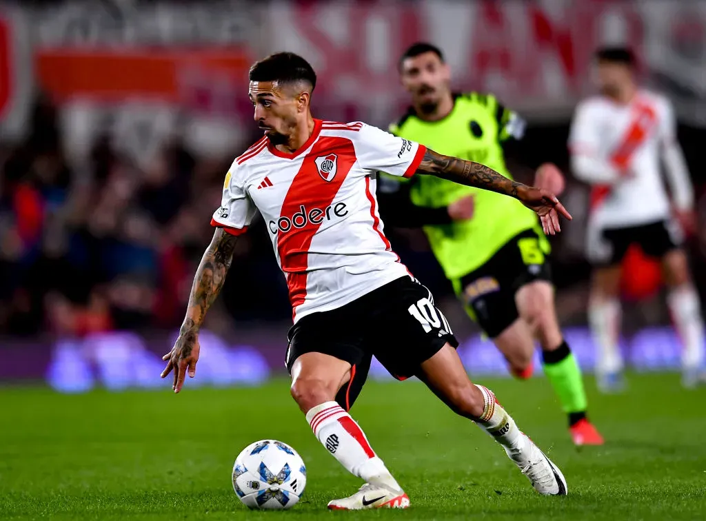 Lanzini jugó cinco partidos oficiales en el año. Foto: Getty