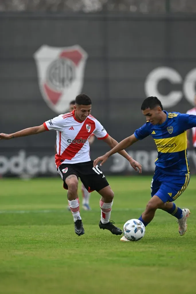 Lautaro Godoy, una de las figuras del superclásico (Diego Haliasz / LPM)