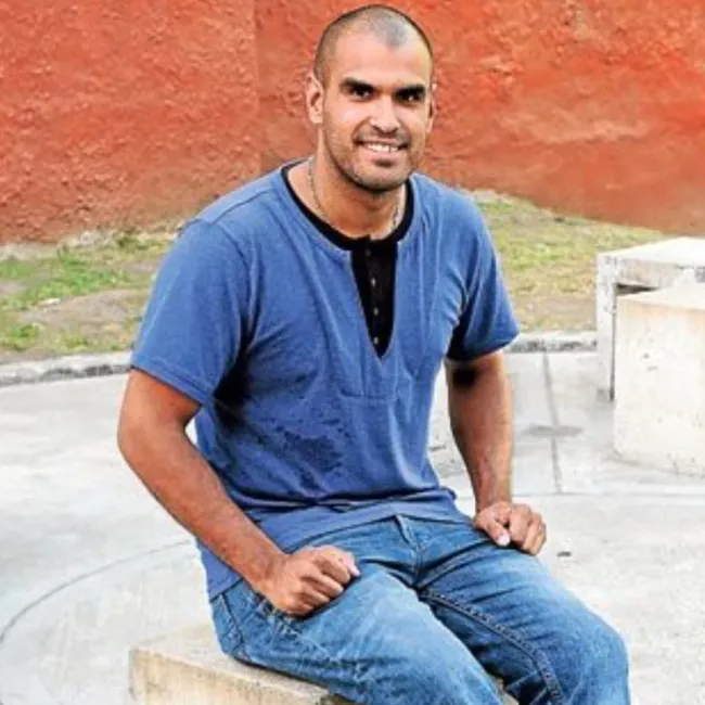 Leandro Giménez, el delantero de la Categoría 87 de Newells que se probó en River junto a Lionel Messi en 1999.