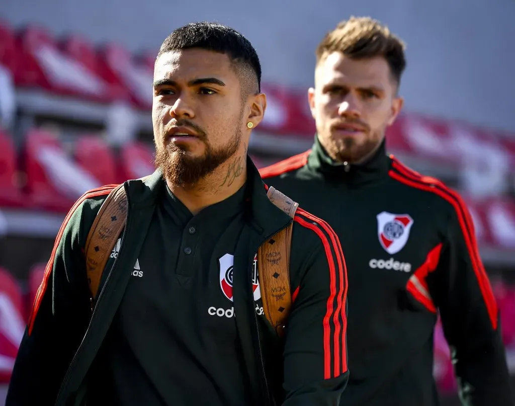 Paulo Díaz podría ser una baja inesperada para River. (Getty)