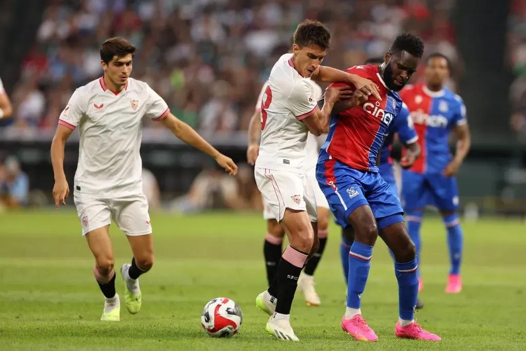Gattoni tuvo pocos minutos en Sevilla. (Getty)